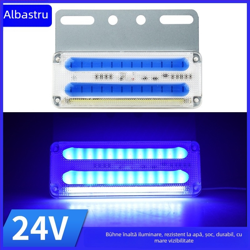 Lampa laterală LED pentru camion, model L6, 24V