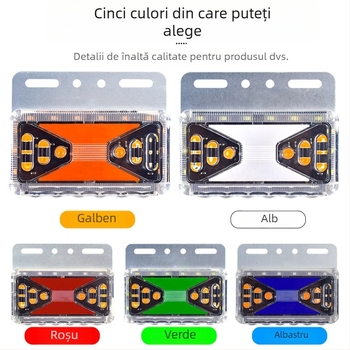 Lumină de poziție LED pentru camion/trailer 24V – impermeabilă, iluminare puternică, Edge Light, Flow Guide