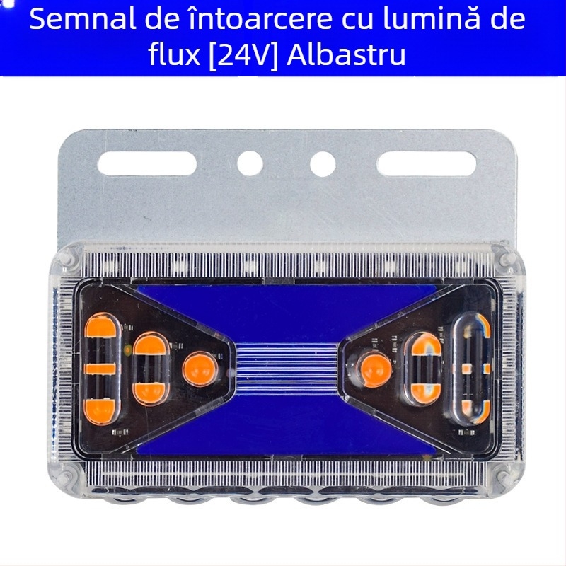Lumină de poziție LED pentru camion/trailer 24V – impermeabilă, iluminare puternică, Edge Light, Flow Guide