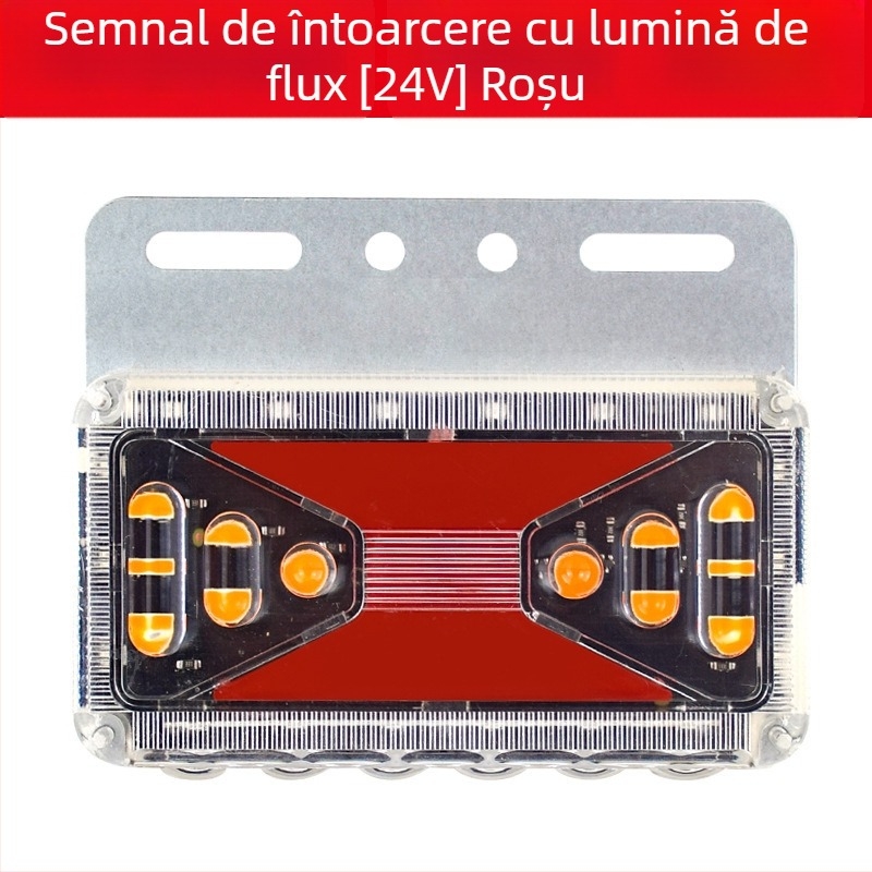 Lumină de poziție LED pentru camion/trailer 24V – impermeabilă, iluminare puternică, Edge Light, Flow Guide