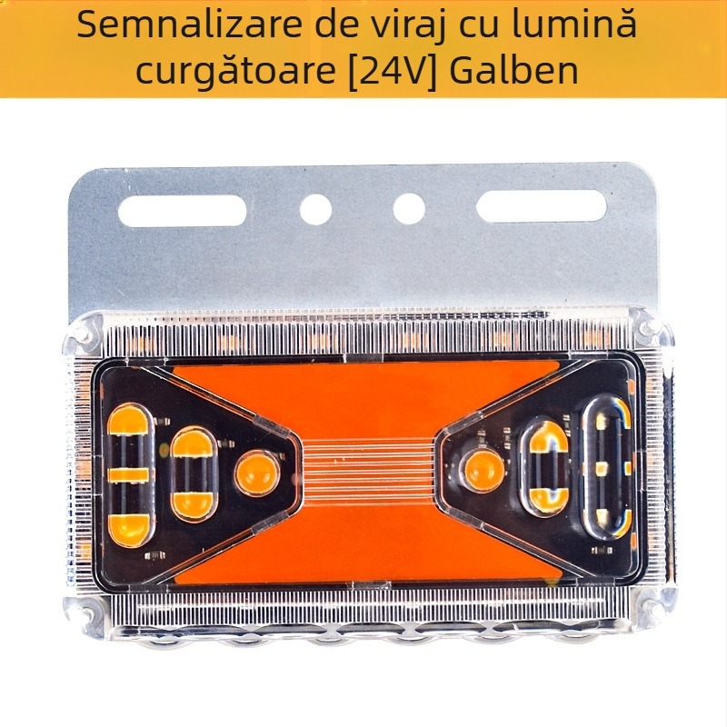 Lumină de poziție LED pentru camion/trailer 24V – impermeabilă, iluminare puternică, Edge Light, Flow Guide