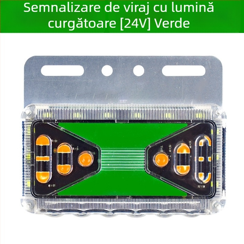Lumină de poziție LED pentru camion/trailer 24V – impermeabilă, iluminare puternică, Edge Light, Flow Guide