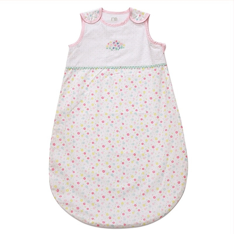 Sac de dormit pentru bebeluși, stil vestă, dublu strat, subțire, 95% bumbac material și căptușeală, absorbant de umiditate, pentru nou-născuți 0–1 ani, vară