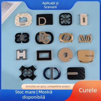 Cataramă metalică pentru încălțăminte • Model: cataramă pentru încălțăminte • Stil: lucios, modă europeană și americană • Marcă: Precise Vision • Încălțăminte potrivită: pantofi din piele, botine, tocuri înalte, altele • Cod produs: XK1369