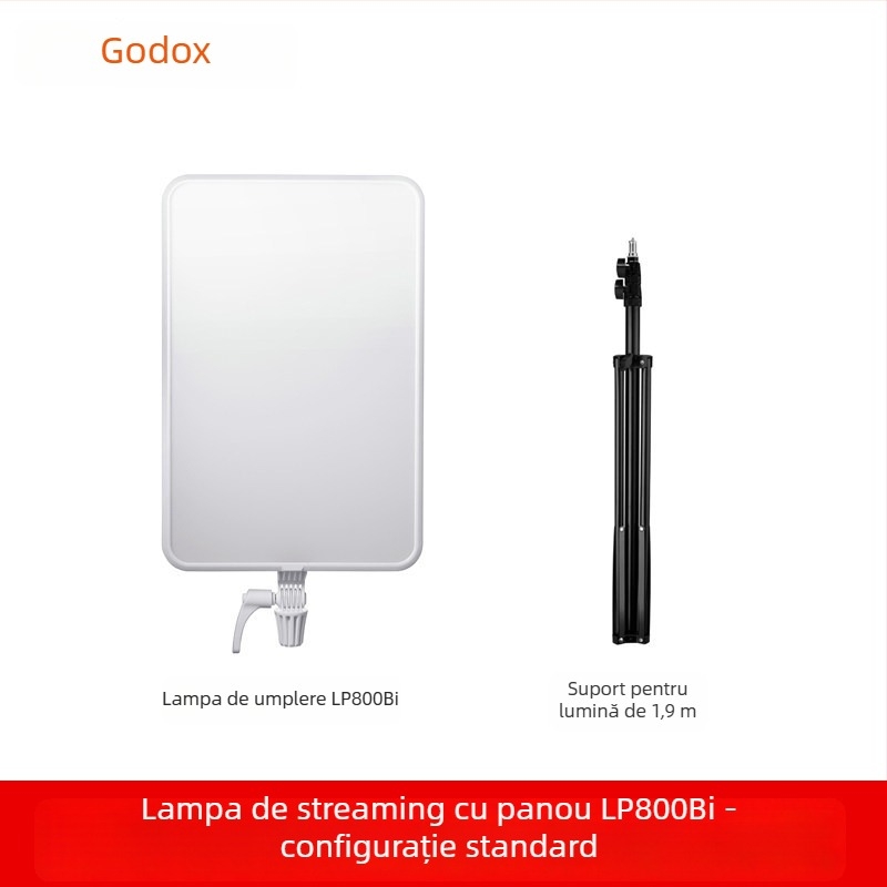 Lumină de umplere plată pentru fotografie și streaming live — Shenniu, model C211114, aluminiu