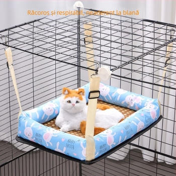 Cuib suspendat pentru pisici din țesătură – Brand Ruyi bear, potrivit pisicilor, cuib pentru animale de companie