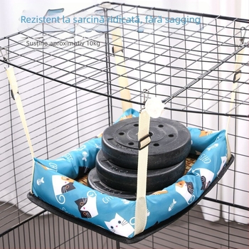 Cuib suspendat pentru pisici din țesătură – Brand Ruyi bear, potrivit pisicilor, cuib pentru animale de companie