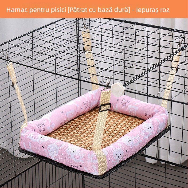 Cuib suspendat pentru pisici din țesătură – Brand Ruyi bear, potrivit pisicilor, cuib pentru animale de companie