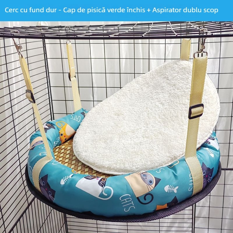 Cuib suspendat pentru pisici din țesătură – Brand Ruyi bear, potrivit pisicilor, cuib pentru animale de companie