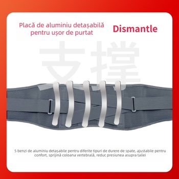 Protector talie — Nylon, pentru adulți, corecție kifoză, susținere pentru ridicarea greutăților, potrivit pentru ciclism, fotbal, baschet