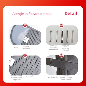 Protector talie — Nylon, pentru adulți, corecție kifoză, susținere pentru ridicarea greutăților, potrivit pentru ciclism, fotbal, baschet