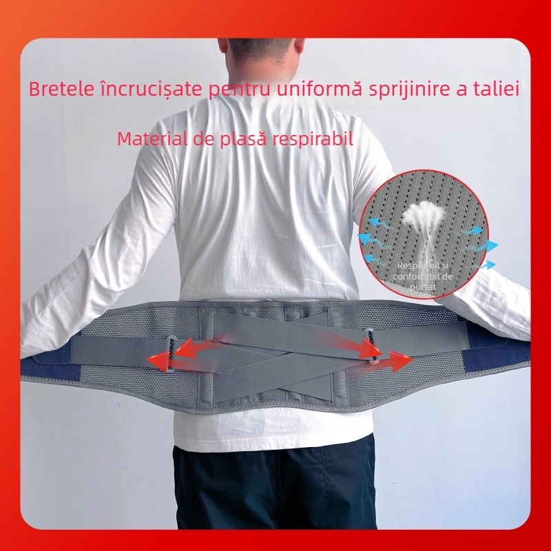 Protector talie — Nylon, pentru adulți, corecție kifoză, susținere pentru ridicarea greutăților, potrivit pentru ciclism, fotbal, baschet