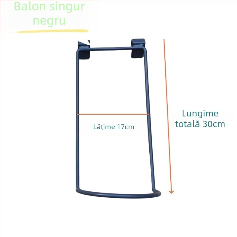 Raft pentru mingi cu afișaj unic și accesorii cu cârlig dublu pentru echipamente sportive