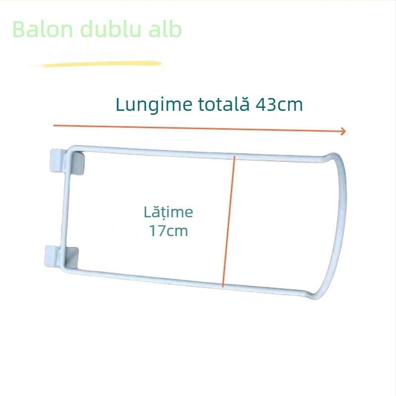 Raft pentru mingi cu afișaj unic și accesorii cu cârlig dublu pentru echipamente sportive