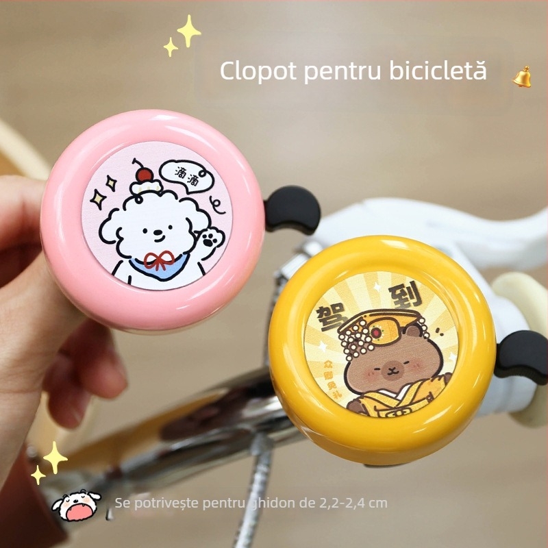 Claxon pentru bicicletă din metal — cod produs Bell, marcă bosivpwssy, Unisex