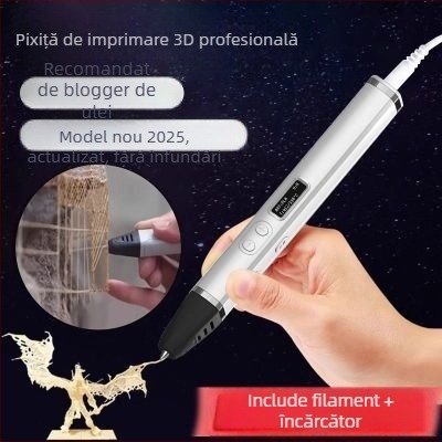 Stilou 3D cu temperatură înaltă – nivel profesional, instrument multifuncțional pentru pictură și graffiti