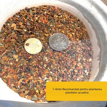 Substrat pentru acvariu – Material scoică, Stil peisaj cu mușchi, Plante simulate decorativ