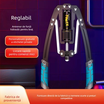 Dispozitiv hidraulic pentru forța brațului – Bară reglabilă pentru antrenament acasă, din oțel, 10–150 kg, antrenor de priză, potrivit pentru adolescenți, adulți și vârstnici