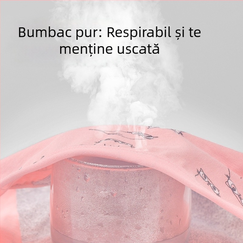 Chiloți de perioadă pentru fete de 12 ani, protecție împotriva scurgerilor, respirabili, antibacterieni, talie medie