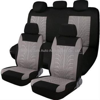 Husă de scaun auto, antipraf, patru anotimpuri, set de 9 piese, poliester