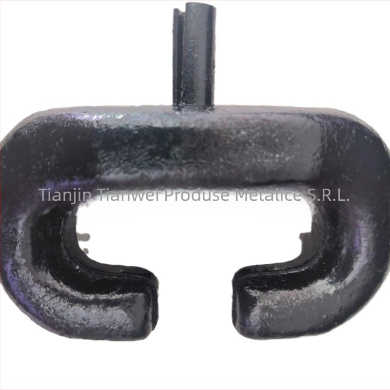 Accesorii pentru lanțuri antialunecare pentru stivatoare cu conectori cu pini, 30 de inele de reparare a lanțurilor de protecție a pneurilor, conectori deschiși; Brand Tianwei • Tratament de suprafață: spray • Grad de material: 52HV