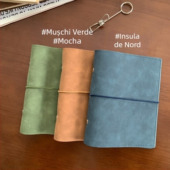 Caiet cu foi detașabile, pagini interioare goale, pagini din hârtie, portabil