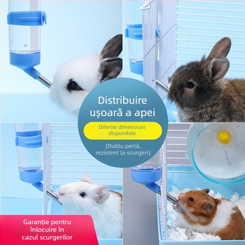 Distribuitor automat de apă pentru animale de companie mici — oțel inoxidabil/plastic, brand Weibi, etichetă privată licențiată