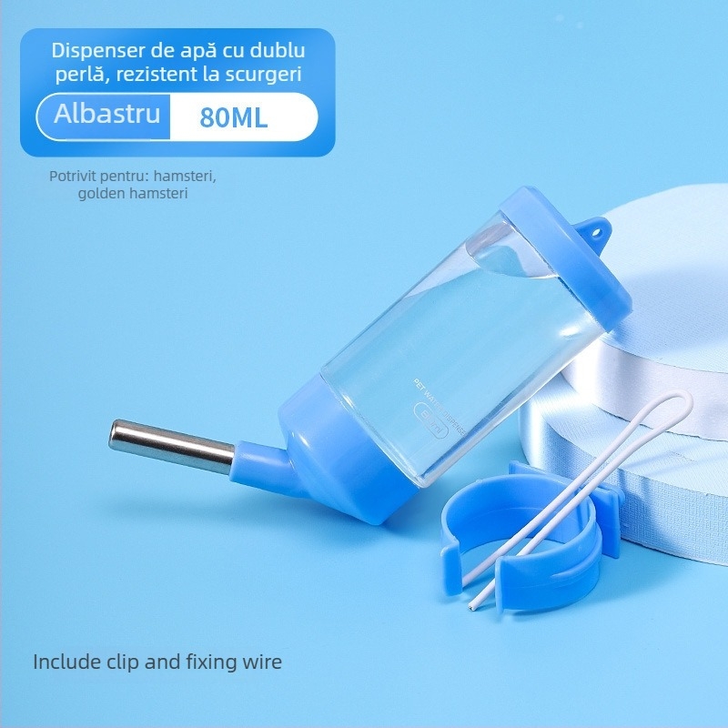 Distribuitor automat de apă pentru animale de companie mici — oțel inoxidabil/plastic, brand Weibi, etichetă privată licențiată