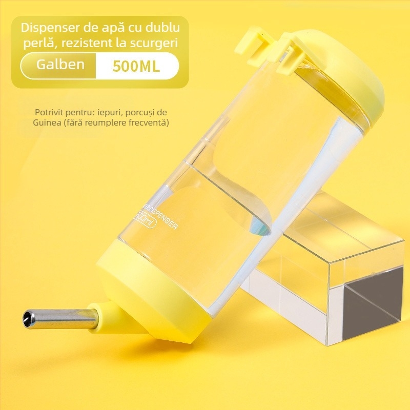 Distribuitor automat de apă pentru animale de companie mici — oțel inoxidabil/plastic, brand Weibi, etichetă privată licențiată