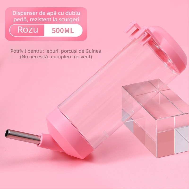 Distribuitor automat de apă pentru animale de companie mici — oțel inoxidabil/plastic, brand Weibi, etichetă privată licențiată