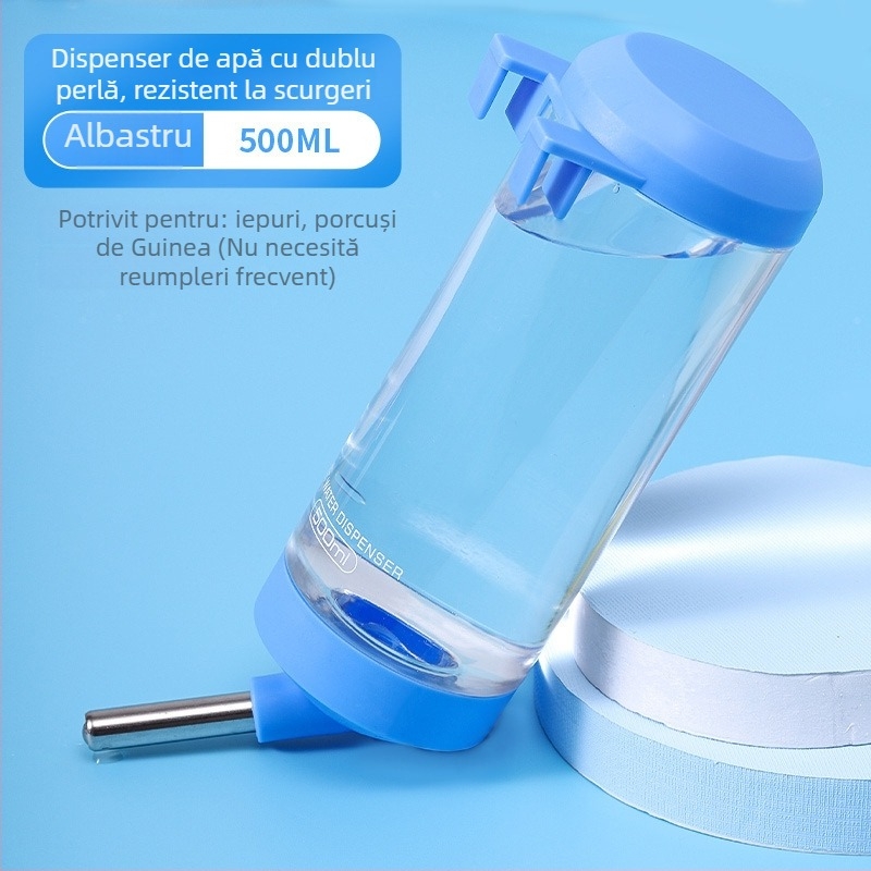 Distribuitor automat de apă pentru animale de companie mici — oțel inoxidabil/plastic, brand Weibi, etichetă privată licențiată