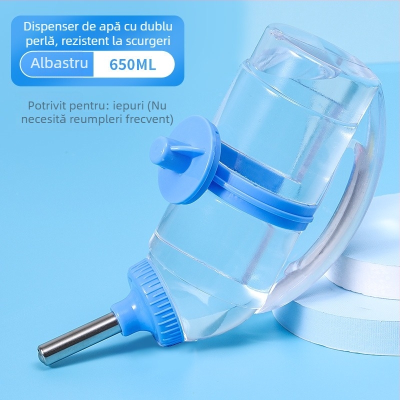 Distribuitor automat de apă pentru animale de companie mici — oțel inoxidabil/plastic, brand Weibi, etichetă privată licențiată