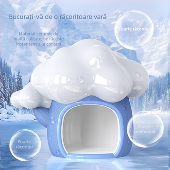 Cuib ceramic pentru hamster, brand Jonsanty/Chong Shangtian; origine Zhangzhou, Fujian; material ceramic; categorie: hrană pentru animale de companie