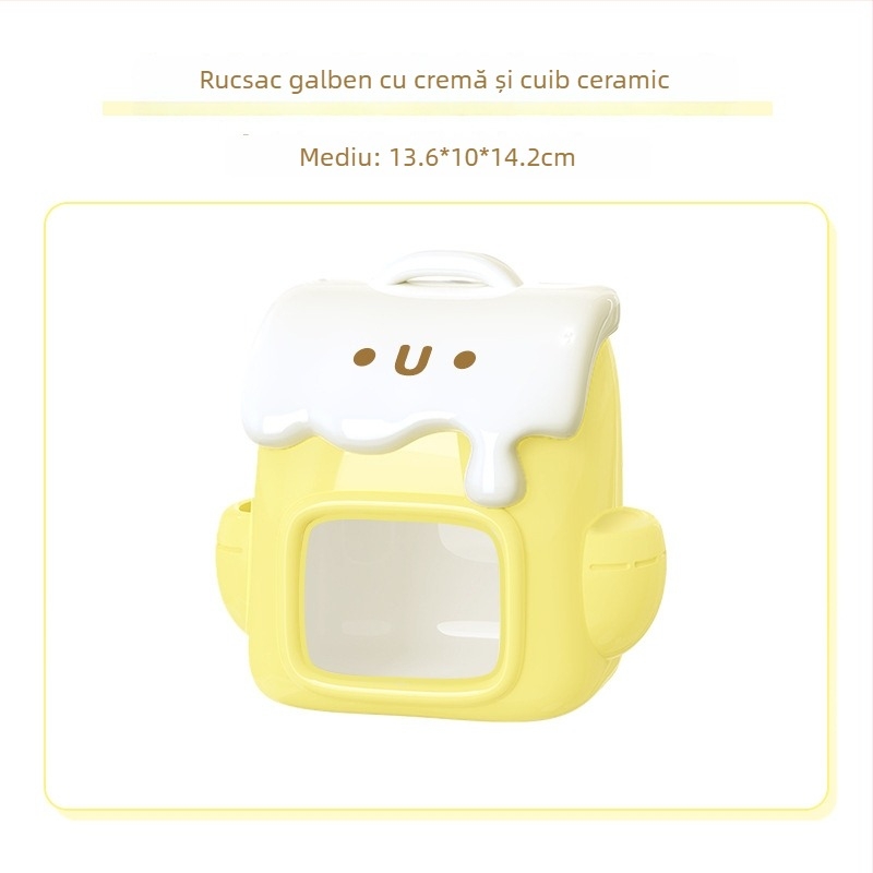 Cuib ceramic pentru hamster, brand Jonsanty/Chong Shangtian; origine Zhangzhou, Fujian; material ceramic; categorie: hrană pentru animale de companie