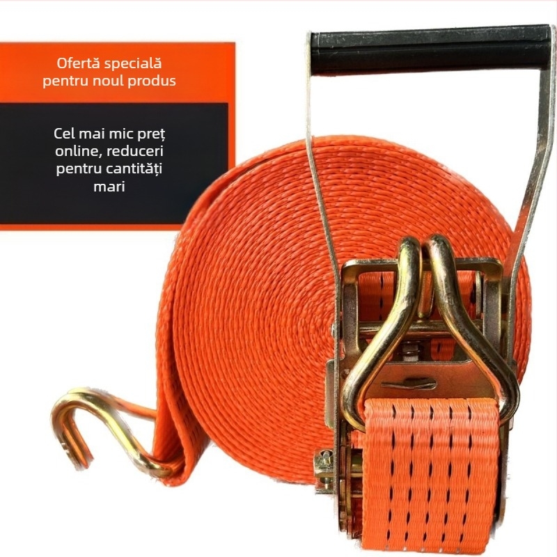 6t Întinzător de cablu pentru camion, manual, greu, fără sudură, tensionator de curea