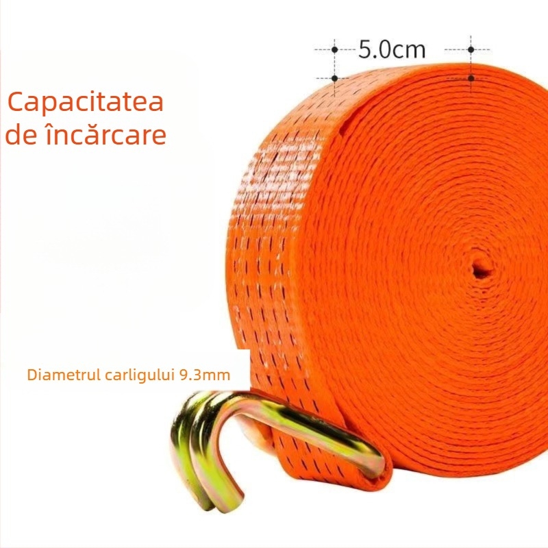 6t Întinzător de cablu pentru camion, manual, greu, fără sudură, tensionator de curea