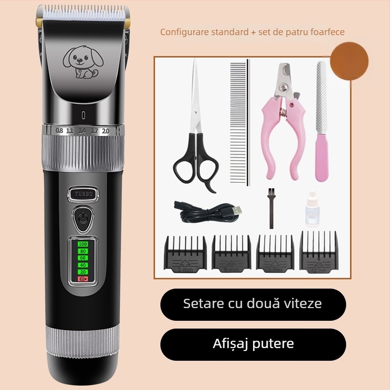 Mașină electrică de tuns blana pentru câini – Pet Family, marcă autorizată, unelte de îngrijire a animalelor de companie