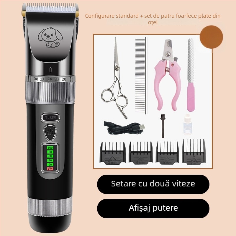 Mașină electrică de tuns blana pentru câini – Pet Family, marcă autorizată, unelte de îngrijire a animalelor de companie