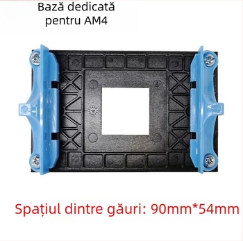 Suport placă AM4, backplate AM4, suport radiator CPU, raft ventilator, bază AM4