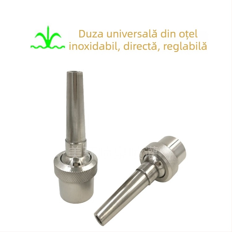 Duza pentru fântână din oțel inoxidabil, universală, flux reglabil, alimentare DC, model 1/2, marca Meihuan