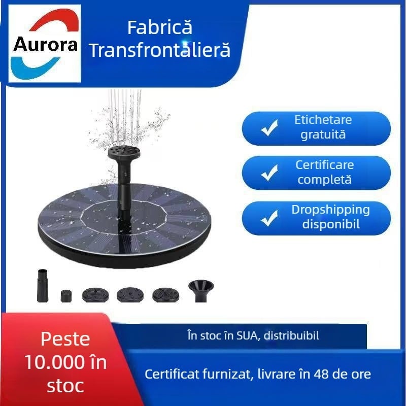 Fântână din rășină cu design plutitor și pulverizare în model – Sichuan Honor