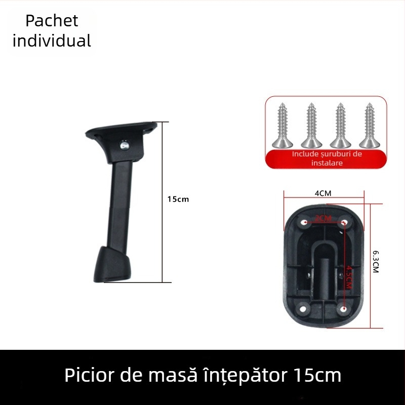 Picioare de masă în formă de potcoavă – oțel carbon, stil modern minimalist, Jin Yachuang Hardware