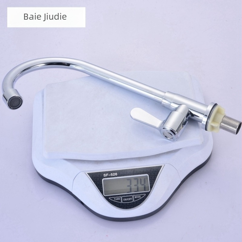 Robinet de bucătărie vertical din oțel inoxidabil, apă rece (model mp88600, 0,8 MPa, 0–90°C)