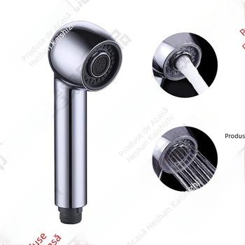 Robinet bucătărie retractabil cu duză manuală — material ABS, stil modern, duză cu două funcții pentru chiuvetă