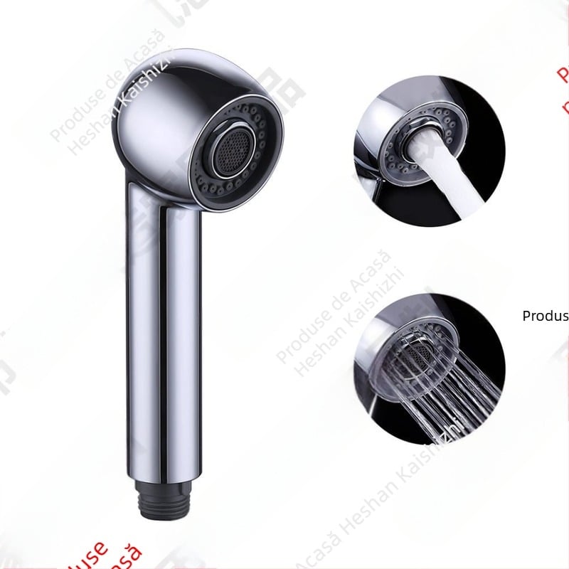 Robinet bucătărie retractabil cu duză manuală — material ABS, stil modern, duză cu două funcții pentru chiuvetă