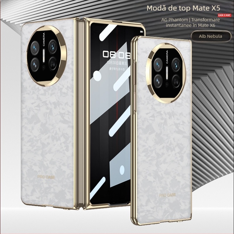 Husă protecție Huawei MateX5/MateX3 — Material PC, Finisaj AG mat, Placare electroplată, Protecție anti-cădere