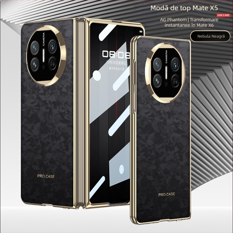 Husă protecție Huawei MateX5/MateX3 — Material PC, Finisaj AG mat, Placare electroplată, Protecție anti-cădere