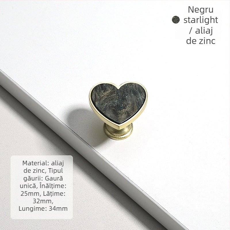 Mâner pentru Sertar, aliaj de zinc, formă sferică, montare pe suprafață, stil modern minimalist, model 1115