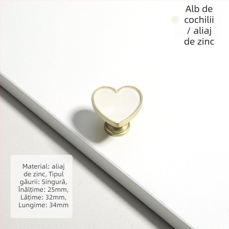 Mâner pentru Sertar, aliaj de zinc, formă sferică, montare pe suprafață, stil modern minimalist, model 1115