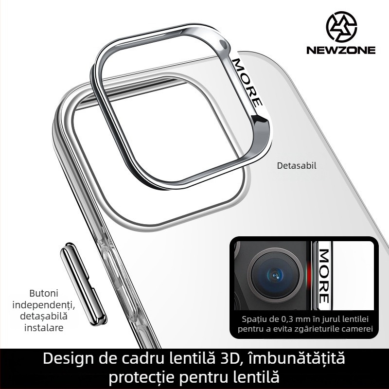 Husă pentru iPhone 14 Pro Max, carcasă rigidă, acrilic, design pictat cu frunză de arțar și măr, protecție anti-cădere